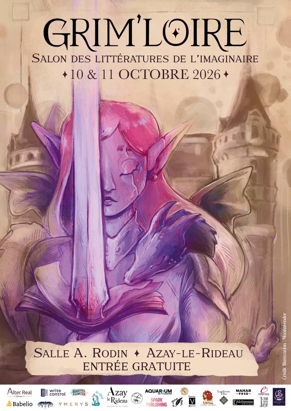 Illustration de l'événement : Salon Grim'Loire - Salon des Littératures de l'imaginaire