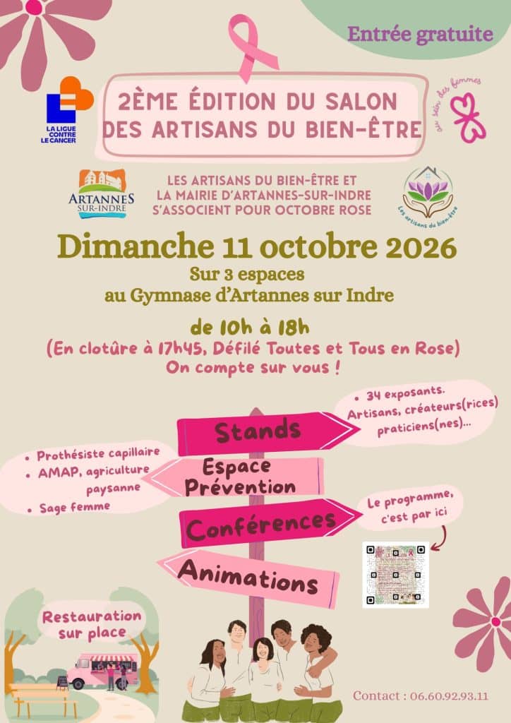 Illustration de l'événement : Octobre rose : le salon des artisans du bien être