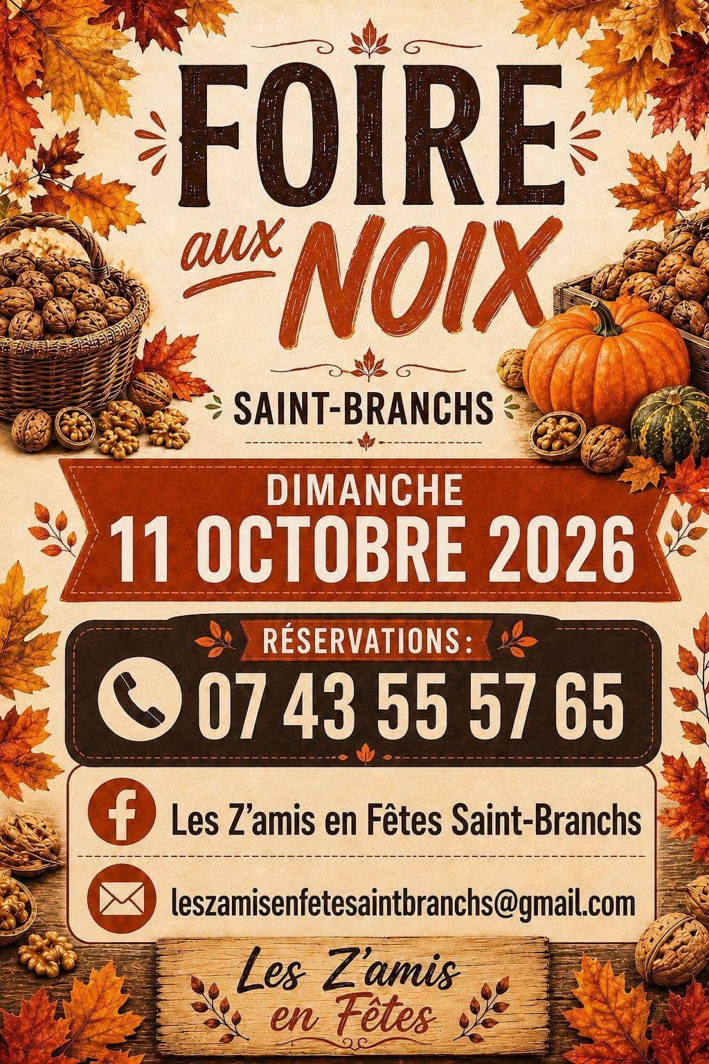 Illustration de l'événement : Foire aux noix