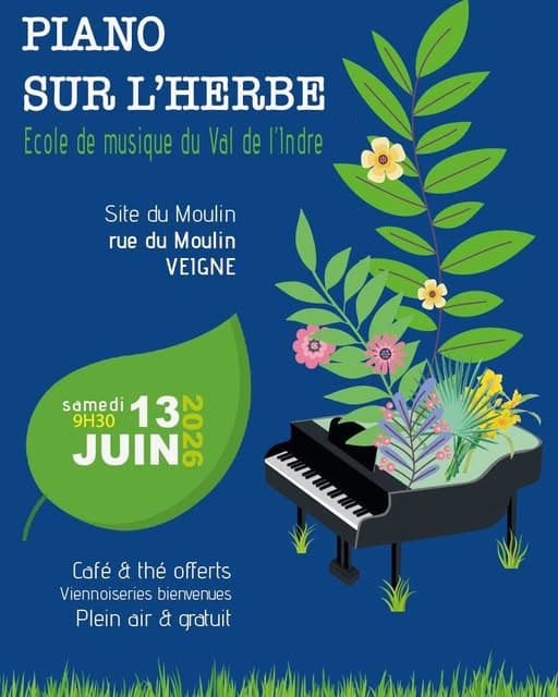 Illustration de l'événement : Piano sur l'herbe