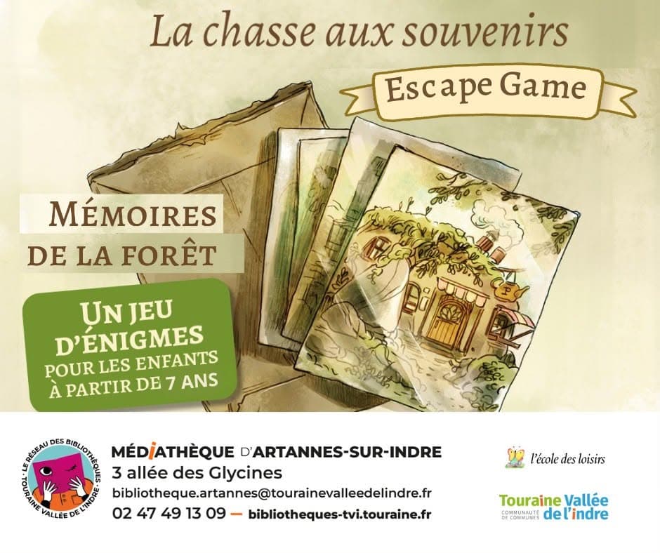 Illustration de l'événement : Escape game : la chasse aux souvenirs