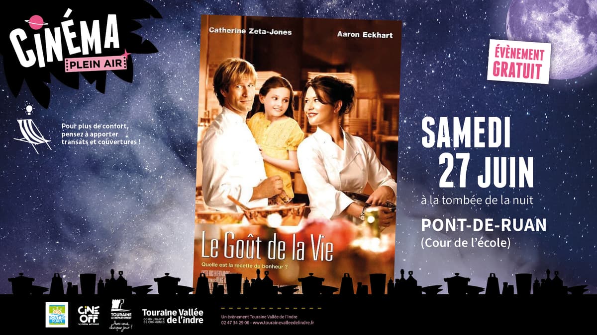 Illustration de l'événement : Cinéma en plein air - Le Goût de la vie