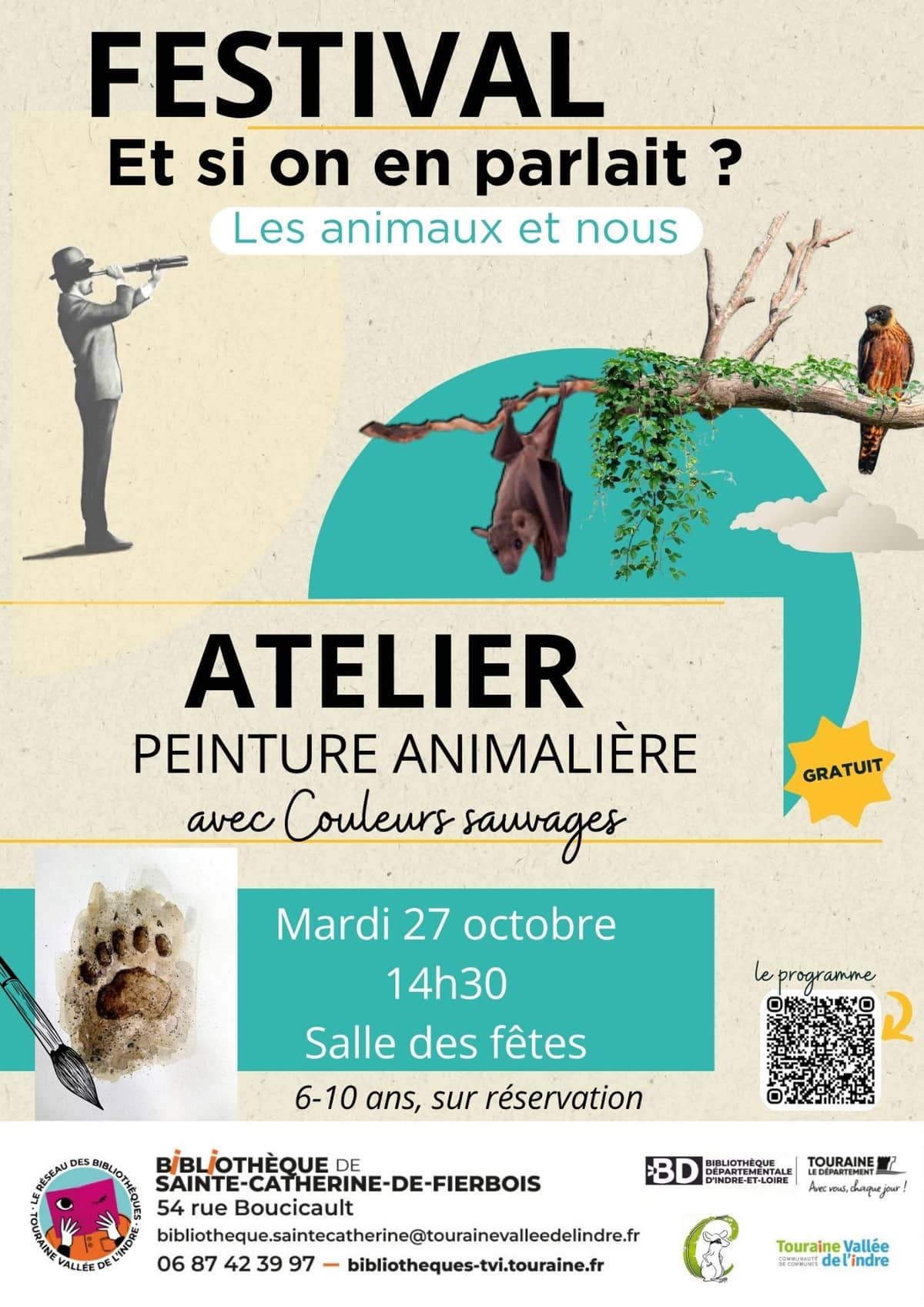 Illustration de l'événement : Peinture animalière