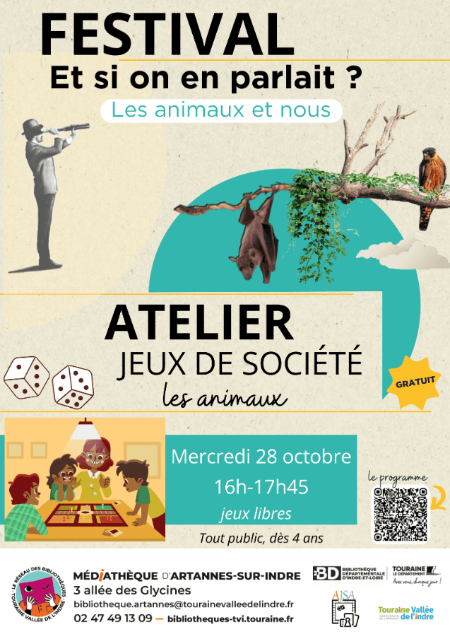 Illustration de l'événement : Jouons avec les animaux !