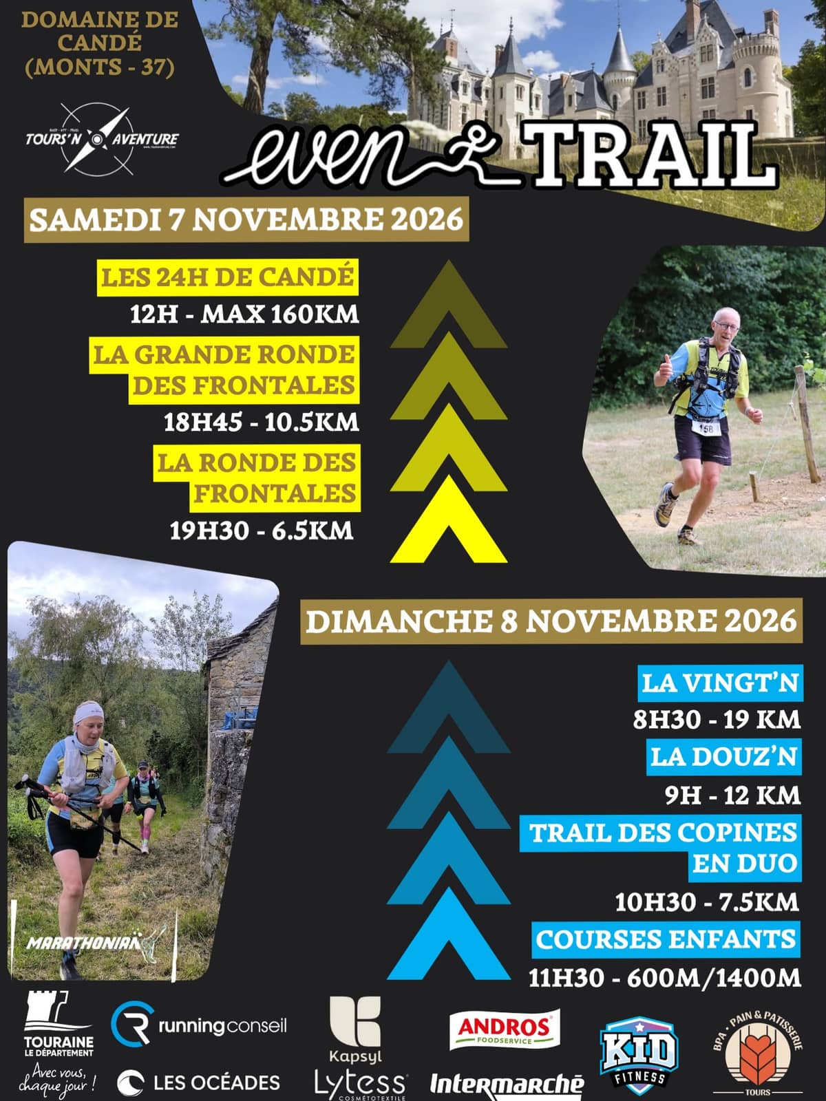 Illustration de l'événement : EVEN TRAIL au Domaine de Candé
