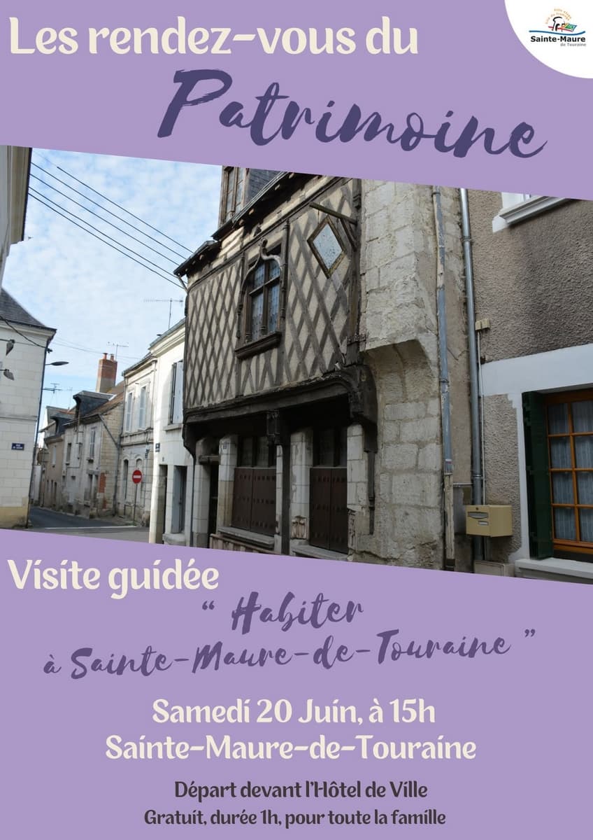Illustration de l'événement : Visite guidée "Habiter à Sainte-Maure-de-Touraine"