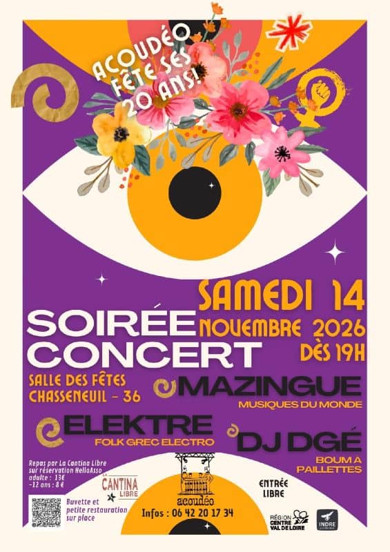 Illustration de l'événement : Acoudéo fête ses 20 ans