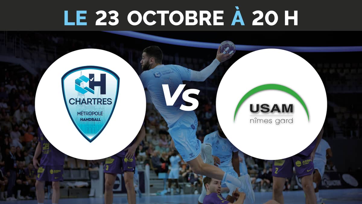 Illustration de l'événement : C'Chartres Métropole Handball vs Nîmes