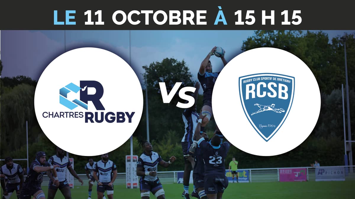 Illustration de l'événement : C'Chartres Rugby vs Rugby Club CS Brétigny