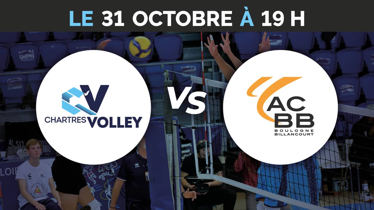 Illustration de l'événement : C'Chartres Volley vs GPSO ACBB
