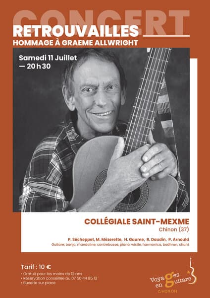 Illustration de l'événement : Concert hommage à Graeme Allwright par le groupe Retrouvailles