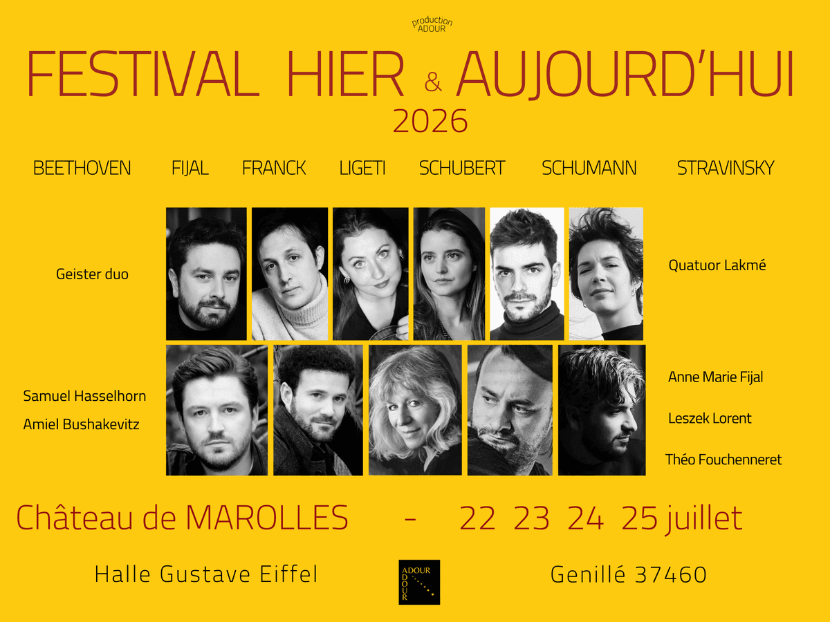 Illustration de l'événement : Festival Hier & Aujourd'hui