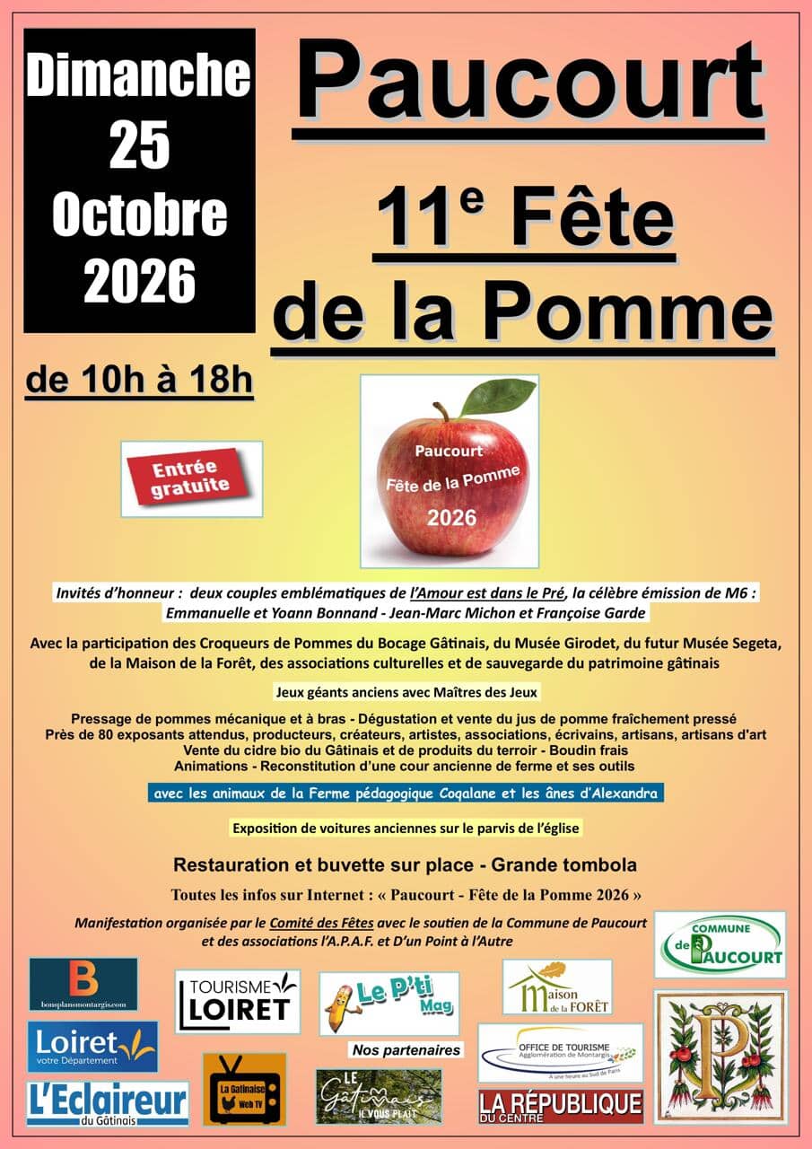 Illustration de l'événement : Paucourt - 11ème FETE DE LA POMME