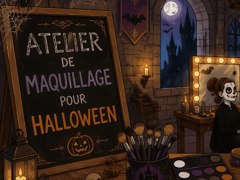 Illustration de l'événement : Halloween, atelier maquillage