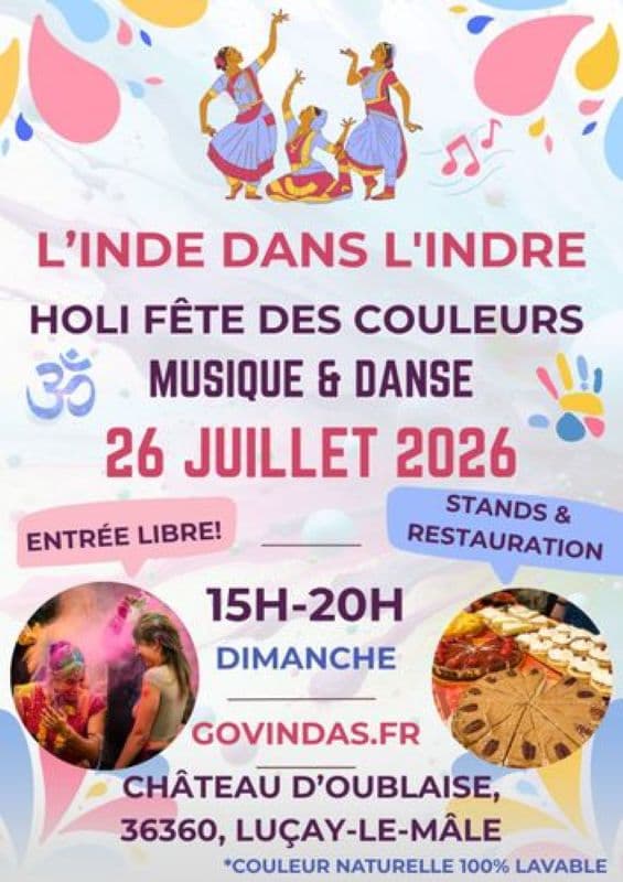 Illustration de l'événement : L'Inde dans l'Indre