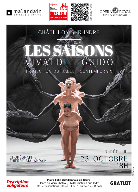 Illustration de l'événement : Projection : Les Saisons par Malandain Ballet Biarritz