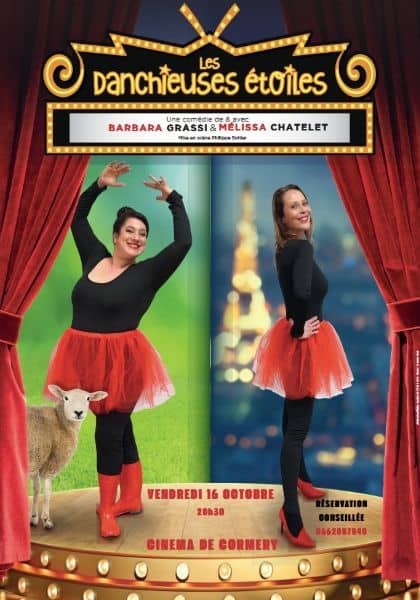 Illustration de l'événement : Théâtre comédie : Les danchieuses étoiles