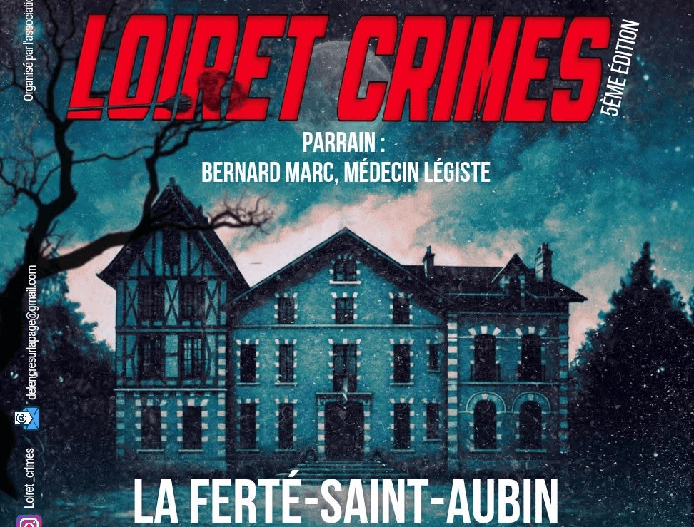 Illustration de l'événement : Loiret Crimes • 5ᵉ édition