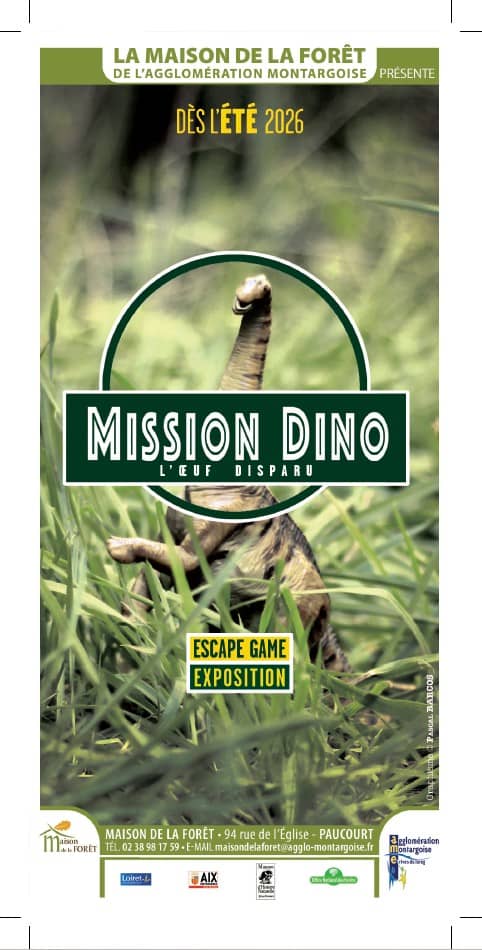 Illustration de l'événement : Nouveauté de l’été : Escape Game Mission Dino – L’œuf disparu