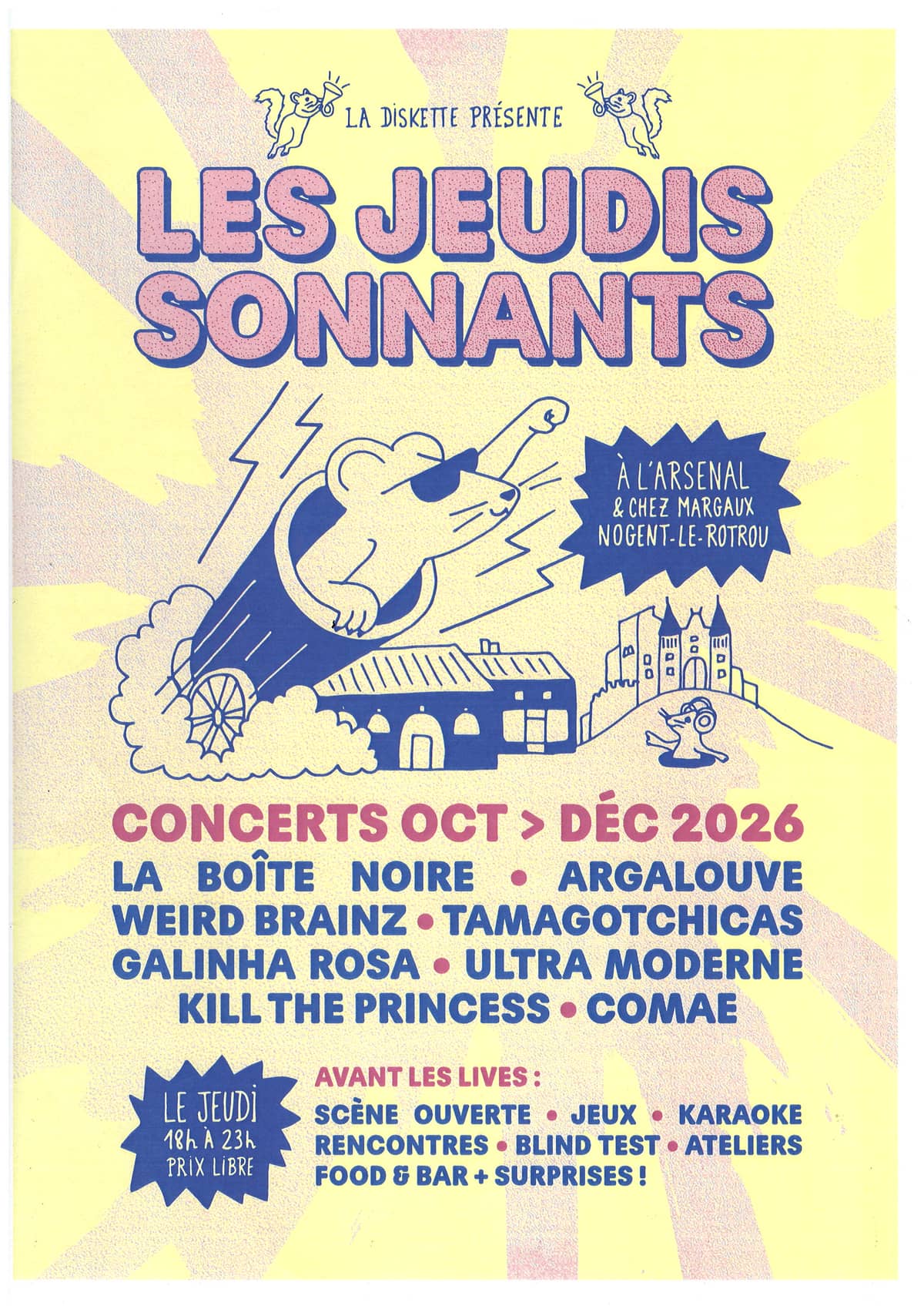 Illustration de l'événement : Les Jeudis Sonnants - Concerts et Jam Session