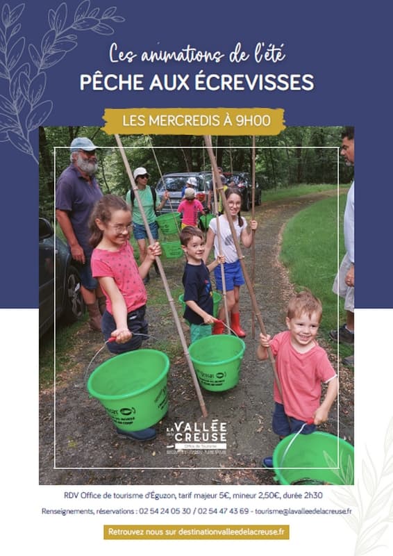 Illustration de l'événement : Pêche à l'écrevisse