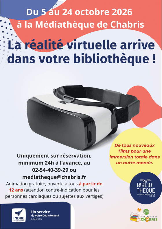 Illustration de l'événement : La réalité virtuelle arrive dans votre bibliothèque