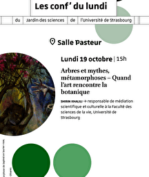 Illustration de l'événement : Conf' du lundi | Arbres et mythes, métamorphoses – Quand l’art rencontre la botanique