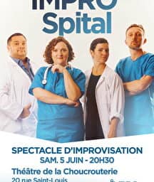 Illustration de l'événement : Show d'IMPRO Alsace : IMPRO'Spital