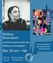 Illustration de l'événement : Soirée Anniversaire des ÉDITIONS LA PEUPLADE