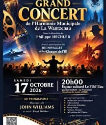 Illustration de l'événement : Grand concert de l'Harmonie Municipale de La Wantzenau