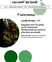 Illustration de l'événement : Conf' du lundi | Enquêter avec les pieds sur la Chartreuse Terminorum, la course la plus dure au monde