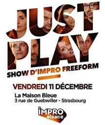 Illustration de l'événement : Show d'IMPRO Alsace : Just Play
