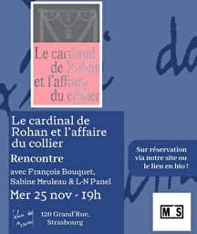 Illustration de l'événement : Le cardinal de Rohan et l'affaire du collier.