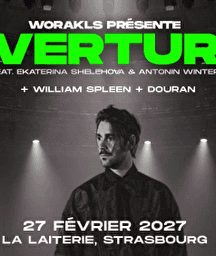 Illustration de l'événement : WORAKLS présente OVERTURE feat. Ekaterina Shelehova & Antonin Winter