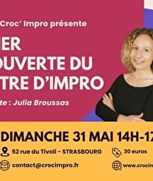 Illustration de l'événement : Atelier découverte du théâtre d’improvisation
