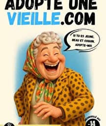 Illustration de l'événement : Adopte une vieille.com