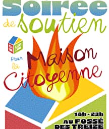 Illustration de l'événement : Soirée de soutien pour la Maison Citoyenne