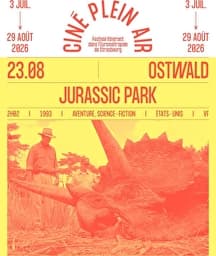 Illustration de l'événement : CINE PLEIN AIR ! - OSTWALD - JURASSIC PARK
