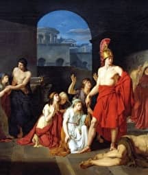 Illustration de l'événement : Thésée vainqueur du Minotaure de Charles-Édouard Chaise