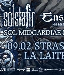 Illustration de l'événement : ENSLAVED & SOLSTAFIR