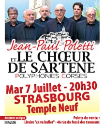 Illustration de l'événement : JEAN-PAUL POLETTI ET LE CHOEUR DE SARTENE