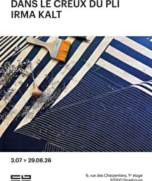 Illustration de l'événement : Dans le creux du pli - Irma KALT