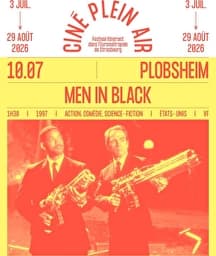 Illustration de l'événement : CINE PLEIN AIR ! - PLOBSHEIM - MEN IN BLACK