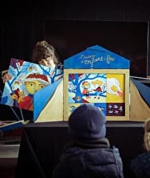 Illustration de l'événement : L’Histoire d’Enfant-Feu, écrit et illustré par Éloïse Rey