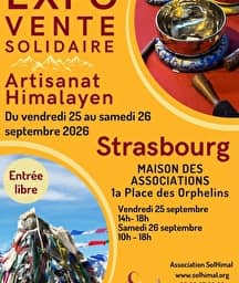 Illustration de l'événement : Exposition-vente solidaire d'artisanat himalayen