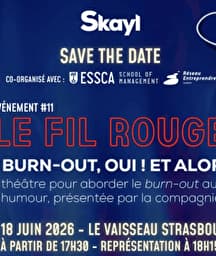 Illustration de l'événement : Burn-out : la soirée théâtre et débats le 18 juin à Strasbourg