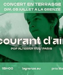 Illustration de l'événement : Courant d'air en concert en terrasse à La Grenze