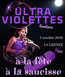 Illustration de l'événement : La Fanfare Ultraviolettes à la Fête à la Saucisse