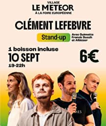 Illustration de l'événement : SOIRÉE STAND-UP A LA FOIRE EUROPEENNE !