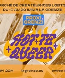 Illustration de l'événement : HOT·TE QUEER : Marché de Créateur·ices LGBTQIA+ x PROXI GRENZI